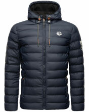 Stone Harbour Zaharoo wasserdichte Herren Regen Steppjacke Navy Größe M - Gr. M