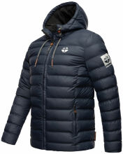 Stone Harbour Zaharoo wasserdichte Herren Regen Steppjacke Navy Größe M - Gr. M