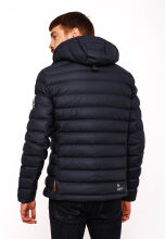 Stone Harbour Zaharoo wasserdichte Herren Regen Steppjacke Navy Größe M - Gr. M