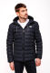 Stone Harbour Zaharoo wasserdichte Herren Regen Steppjacke Navy Größe M - Gr. M