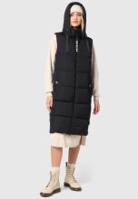 Navahoo Schnuffelchen ladies vest Schwarz Größe XXL - Gr. 44