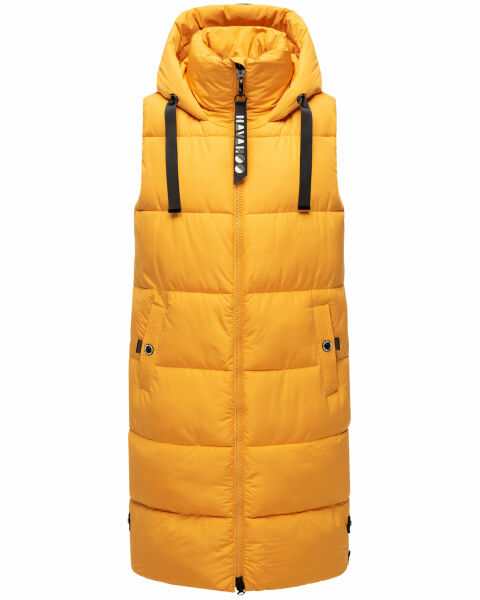 Navahoo Schnuffelchen Damen Weste Amber Yellow Größe S - Gr. 36