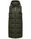 Navahoo Schnuffelchen ladies vest Dunkel Olive Größe XS - Gr. 34