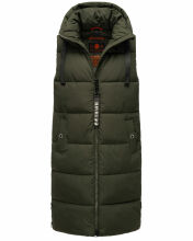 Navahoo Schnuffelchen Damen Weste Dunkel Olive Größe XL - Gr. 42