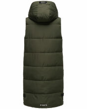 Navahoo Schnuffelchen Damen Weste Dunkel Olive Größe XL - Gr. 42