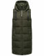 Navahoo Schnuffelchen Damen Weste Dunkel Olive Größe XL - Gr. 42