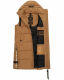 Navahoo Schnuffelchen ladies vest Camel Größe XS - Gr. 34