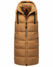 Navahoo Schnuffelchen Damen Weste Camel Größe S - Gr. 36