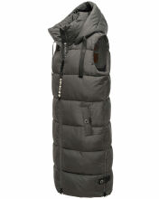 Navahoo Schnuffelchen ladies vest Anthrazit Größe XS - Gr. 34
