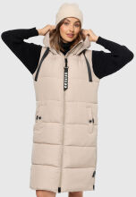 Navahoo Schnuffelchen ladies vest Taupe Größe XL - Gr. 42