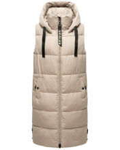 Navahoo Schnuffelchen ladies vest Taupe Größe...