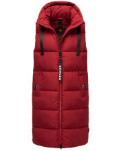 Navahoo Schnuffelchen ladies vest Bloodred Größe XS - Gr. 34