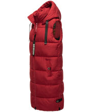 Navahoo Schnuffelchen ladies vest Bloodred Größe XS - Gr. 34