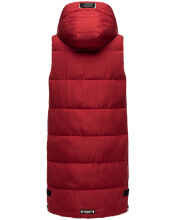 Navahoo Schnuffelchen ladies vest Bloodred Größe XS - Gr. 34