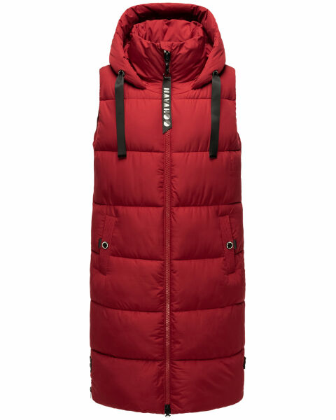 Navahoo Schnuffelchen Damen Weste Bloodred Größe S - Gr. 36