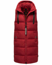 Navahoo Schnuffelchen Damen Weste Bloodred Größe S - Gr. 36