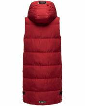 Navahoo Schnuffelchen Damen Weste Bloodred Größe S - Gr. 36