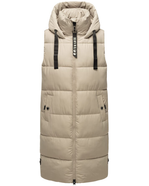Navahoo Schnuffelchen Damen Weste Pebble Grey Größe M - Gr. 38