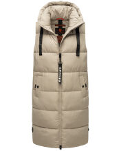 Navahoo Schnuffelchen Damen Weste Pebble Grey Größe M - Gr. 38