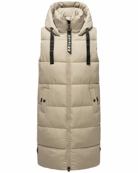 Navahoo Schnuffelchen Damen Weste Pebble Grey Größe XL - Gr. 42