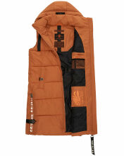 Navahoo Schnuffelchen ladies vest Rusty Cinnamon Größe XS - Gr. 34