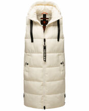 Navahoo Schnuffelchen Damen Weste Offwhite Größe S - Gr. 36
