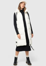 Navahoo Schnuffelchen Damen Weste Offwhite Größe S - Gr. 36