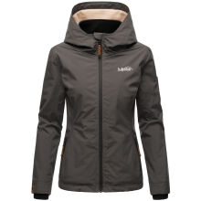 Marikoo Erdbeere Damen &Uuml;bergangsjacke Anthrazit Gr&ouml;&szlig;e XS - Gr. 34