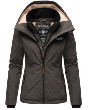 Marikoo Erdbeere ladies transitional jacket Anthrazit...