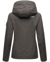 Marikoo Erdbeere Damen Übergangsjacke Anthrazit Größe S - Gr. 36