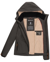 Marikoo Erdbeere Damen Übergangsjacke Anthrazit Größe S - Gr. 36