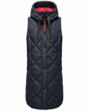 Navahoo Schnuckel ladies long vest Navy Größe XS - Gr. 34