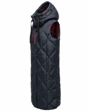 Navahoo Schnuckel Damen lange Weste Navy Gr&ouml;&szlig;e XL - Gr. 42