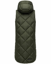 Navahoo Schnuckel ladies long vest Dark Olive Größe S - Gr. 36