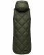 Navahoo Schnuckel ladies long vest Dark Olive Größe S - Gr. 36