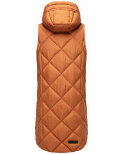 Navahoo Schnuckel ladies long vest Cinnamon Größe XS - Gr. 34