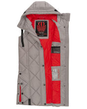Navahoo Schnuckel ladies long vest Zink Grau Größe XS - Gr. 34