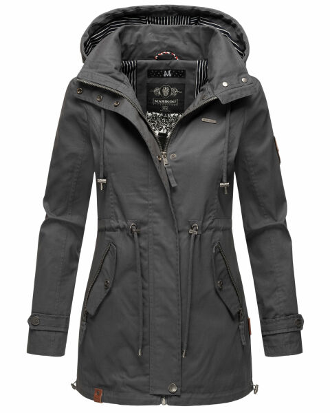 Marikoo Nyokoo ladies Autumn Spring Jacket Anthrazit Größe S - Gr. 36