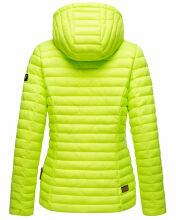Marikoo Asraa Damen Steppjacke Neon Gruen Größe S - Gr. 36