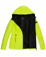 Marikoo Asraa Damen Steppjacke Neon Gruen Größe S - Gr. 36