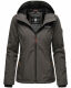 Marikoo Brombeere ladies transition jacket Anthrazit Größe XS - Gr. 34