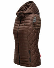 Marikoo Hasenpfote Damen Weste Dark Choco Größe S - Gr. 36