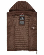 Marikoo Hasenpfote Damen Weste Dark Choco Größe M - Gr. 38