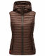 Marikoo Hasenpfote Damen Weste Dark Choco Größe M - Gr. 38
