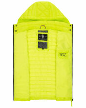 Marikoo Hasenpfote Damen Weste Neon Gruen Gr&ouml;&szlig;e XS - Gr. 34