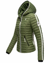 Navahoo Kimuk Princess Damen Steppjacke Dusty Olive Größe S - Gr. 36
