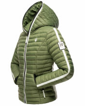 Navahoo Kimuk Princess Damen Steppjacke Dusty Olive Größe S - Gr. 36