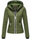 Navahoo Kimuk Princess Damen Steppjacke Dusty Olive Größe S - Gr. 36