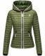 Navahoo Kimuk Princess Damen Steppjacke Dusty Olive Größe S - Gr. 36