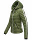Navahoo Kimuk Princess Damen Steppjacke Dusty Olive Größe S - Gr. 36